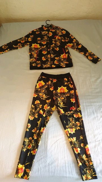 nike floral tracksuit mens